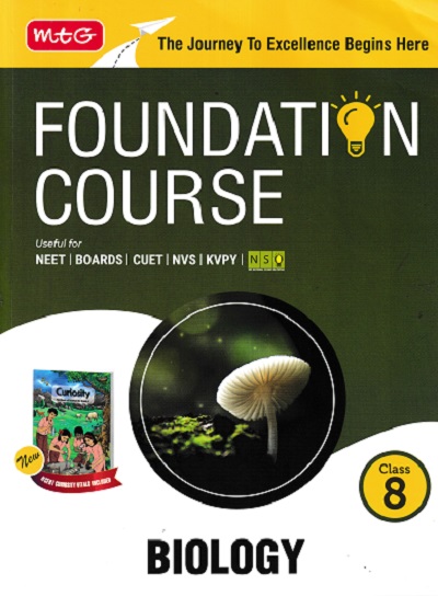 FOUNDATION COURSE BIOLOGY Class 8 | MTG