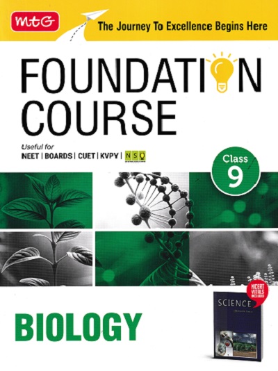 FOUNDATION COURSE BIOLOGY Class 9 | MTG