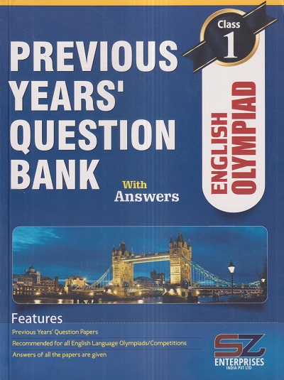 PREVIOUS YEARs QUESTION BANK With Answers ENGLISH OLYMPIAD Class 1 | SILVER ZONE