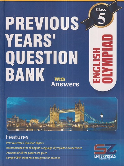 PREVIOUS YEARs QUESTION BANK With Answers ENGLISH OLYMPIAD Class 5 | SILVER ZONE