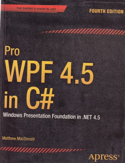 PRO WPF 4.5 IN C # | MATTHEW MACDONALD | Apress