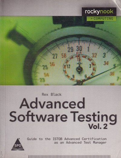 ADVANCED SOFTWARE TESTING VOL 2 | SPD | Shroff Publishers and Distributors (SPD)