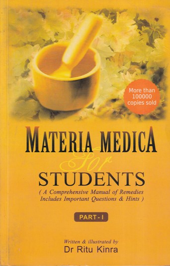 MATERIA MEDICA FOR STUDENTS Part- I | DR. RITU KINRA | B. JAIN