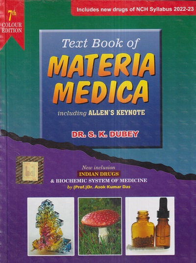 TEXT BOOK OF MATERIA MEDICA (Including Allen's Keynote) | DR. S.K. DUBEY | Books and Allied