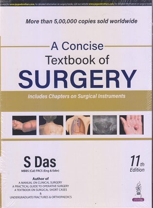 A CONCISE TEXTBOOK OF SURGERY | S. DAS | Self Published