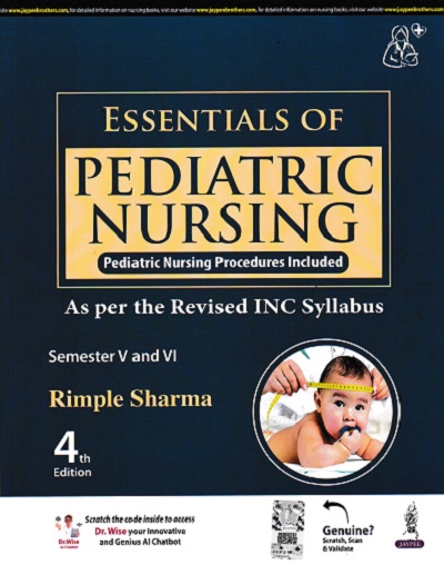 ESSENTIALS OF PEDIATRIC NURSING | RIMPLE SHARMA | Jaypee