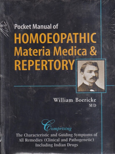 POCKET MANUAL OF HOMOEOPATHIC MATERIA MEDICA AND REPERTORY | WILLIAM BOERICKE | B. JAIN