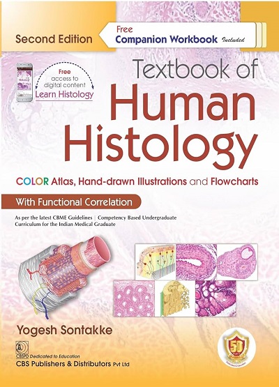 TEXTBOOK OF HUMAN HISTOLOGY Free Companion Workbook | YOGESH SONTAKKE | CBS