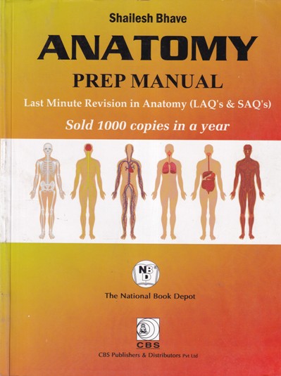 ANATOMY PREP MANUAL | SHAILESH BHAVE | CBS