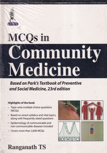 MCQs IN COMMUNITY MEDICINE | RANGANATH TS | Jaypee