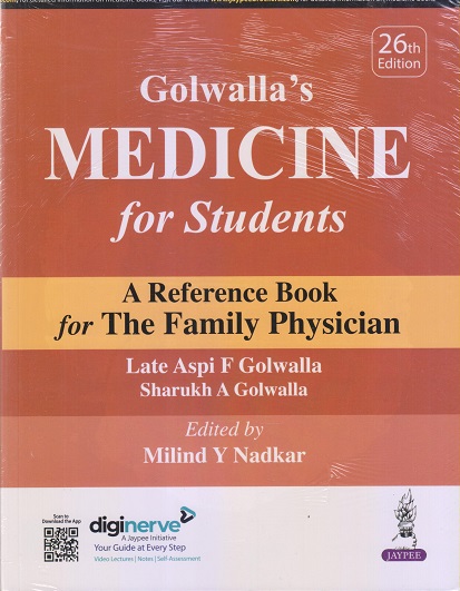 GOLWALLAS MEDICINE FOR STUDENTS | ASPI F GODWALLAS, SHARUKH A. GOLWALLA | Jaypee