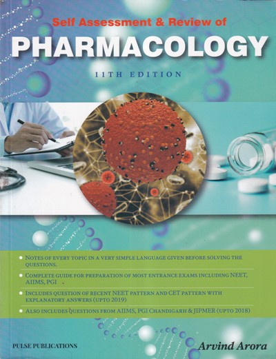 SELF ASSESSMENT AND REVIEW OF PHARMACOLOGY | ARVIND ARORA | Pulse