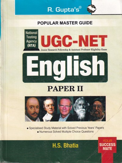 ENGLISH PAPER 2 - UGC NET JRF SET | H. S. BHATIA | Ramesh Gupta