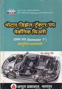मोटार/डिझेल/ट्रॅक्टर/पंप मेकॅनिक थिअरी - I.T.I. | एस.डब्ल्यु.शेंडे