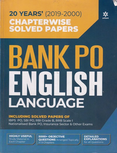 BANK PO ENGLISH LANGUAGE - Arihant Experts | Arihant Publications