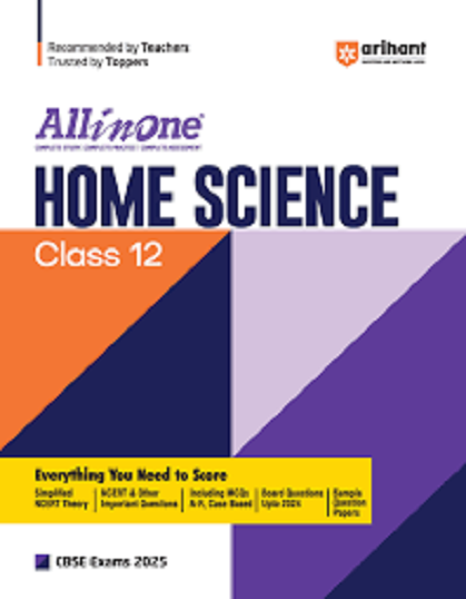 ALL IN ONE HOME SCIENCE CBSE CLASS 12th | Arihant Publications