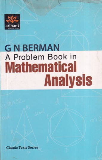 A PROBLEM BOOK IN MATHEMATICAL ANALYSIS - ARIHANT | Arihant Publications