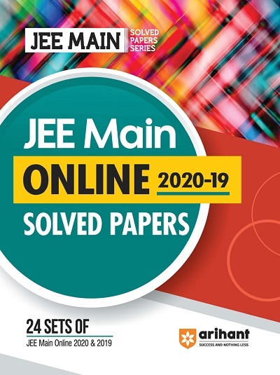 JEE MAIN Online 2020-19 Solved Papers (24 Sets) | Arihant Publications