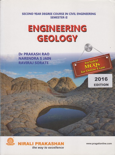 ENGINEERING GEOLOGY | Dr. Prakash Rao , Narendra S Jain , Raviraj Sorate