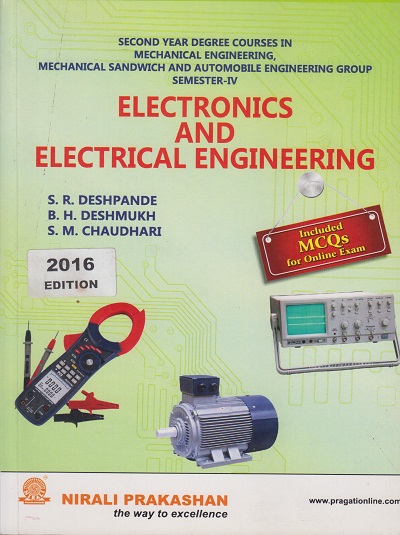 ELECTRONICS&ELECTRICAL ENGINEERING | S.R.DESPANDE,B.H.DESHMUKH,S.M.CHAUDHARI