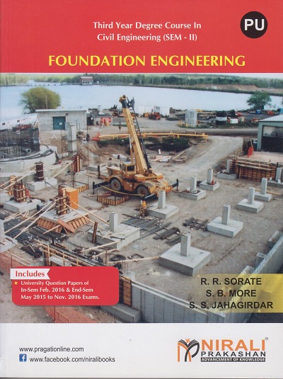 FOUNDATION ENGINEERING | RR Sorate , SB More , SS Jahagirdar