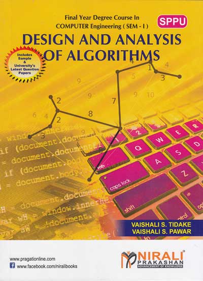 DESIGN AND ANALYSIS OF ALGORITHMS | V S PAWAR , V S TIDAKE