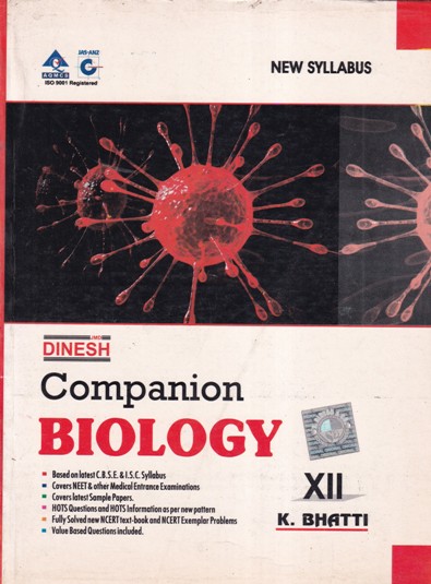 COMPETITION BIOLOGY For Class 12th | K. BHATTI | Dinesh Publications