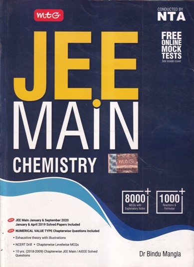 JEE MAIN CHEMISTRY | DR. BINDU MANGLA | MTG