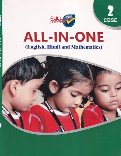 ALL IN ONE Class 2nd CBSE - English, Hindi and Mathematics - - Full Marks