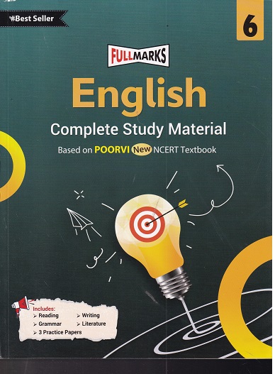 ENGLISH for Class 6th CBSE - Based on NCERT Textbook 'POORVI’ Full Marks