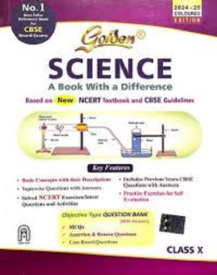 GOLDEN SCIENCE (A BOOK WITH A DIFFERENCE) CBSE CLASS 10th | NEW AGE