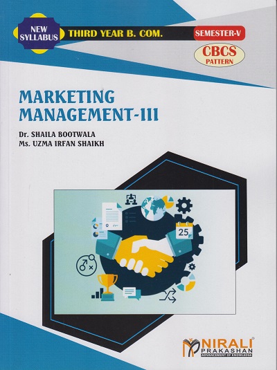 MARKETING MANAGEMENT 3 (Third Year TY BCom Semester 5)