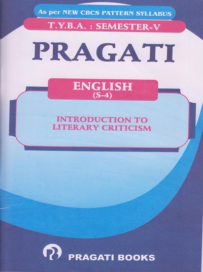 INTRODUCTION TO LITERARY CRITICISM (English S4 - TYBA Semester 5 - SPPU)