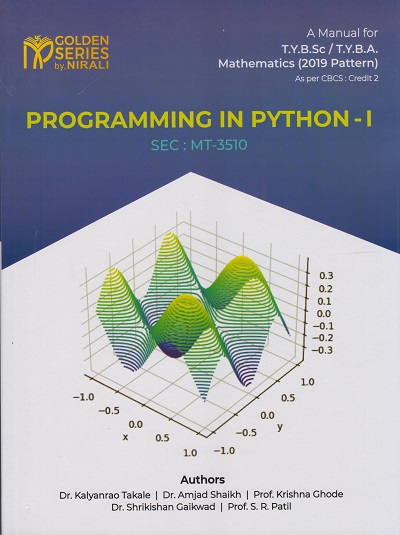 PROGRAMMING IN PYTHON-1 : SEC: MT-3510 (Third Year TY BSc/TY BA Semester 5)