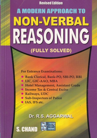 A MODERN APPROACH TO NON VERBAL REASONING | DR. R. S. AGGARWAL | S.Chand