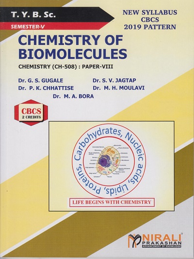 CHEMISTRY OF BIOMOLECULES: Chemistry (CH-508) Paper 8 (Third Year TY B.Sc Semester 5)