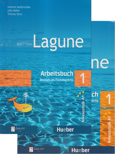 LAGUNE 1 (Set of 2 Books) KURSBUCH & ARBEITSBUCH DEUTSCH ALS FREMDSPRACHE | HUEBER | Langers
