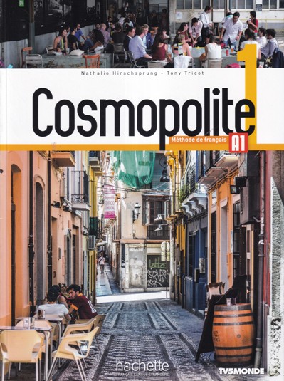 SET OF 2 BOOKS | COSMOPOLITE1 A1, COSMOPOLITE A1 CAHIER D'ACTIVITIES | GOYAL