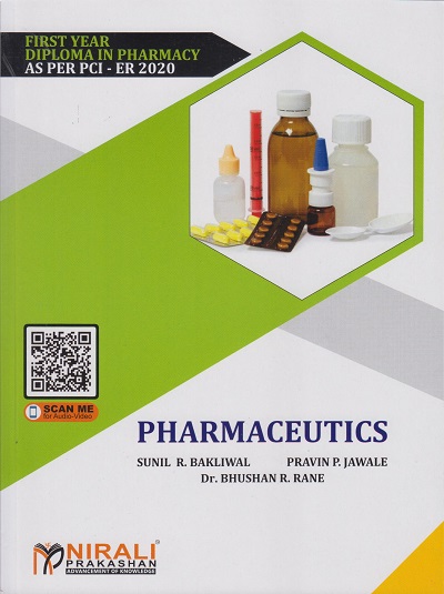 PHARMACEUTICS (First Year FY Diploma Pharmacy PCI - ER 2020 Syllabus)