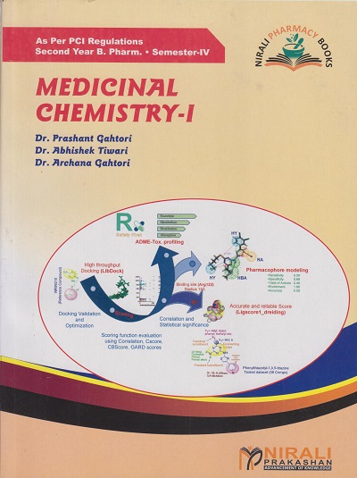 MEDICINAL CHEMISTRY 1 - For SY BPharm - Semester 4 | Dr. Prashant Gahtori, Dr. Abhishek Tiwari | Nirali Prakashan